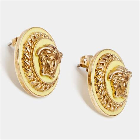 versace men earrings